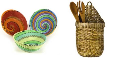 Reduce Clutter with Fair Trade Storage Baskets Image